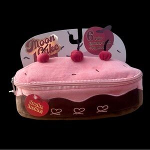 NWT Cherry Topped Cake With Socks and a Cherry Bag Charm